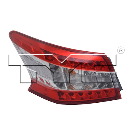 Tyc Tyc Capa Certified Tail Light Assembly, 11-6550-00-9 11-6550-00-9